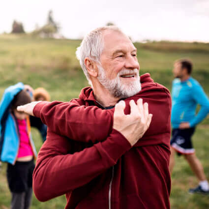 A Canberra veteran staying active with DVA-funded chiropractic care at Weston Creek Chiropractic Centre